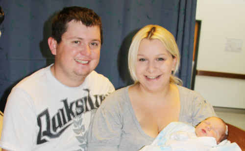 Jason got the perfect Father’s Day present on Sunday, when baby Jayden entered the world. Jason got the perfect Father’s Day present on Sunday, when baby Jayden entered the world.